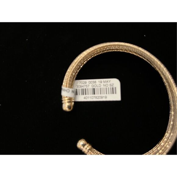 Neiman Marcus multi strand cuff bracelet - Picture 3 of 5